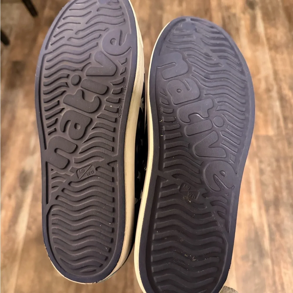 Native Mens Starry Navy Sandals